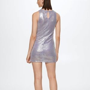 Mango sequin mini
